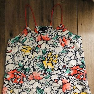 The Limited Floral Tank Sz Medium
